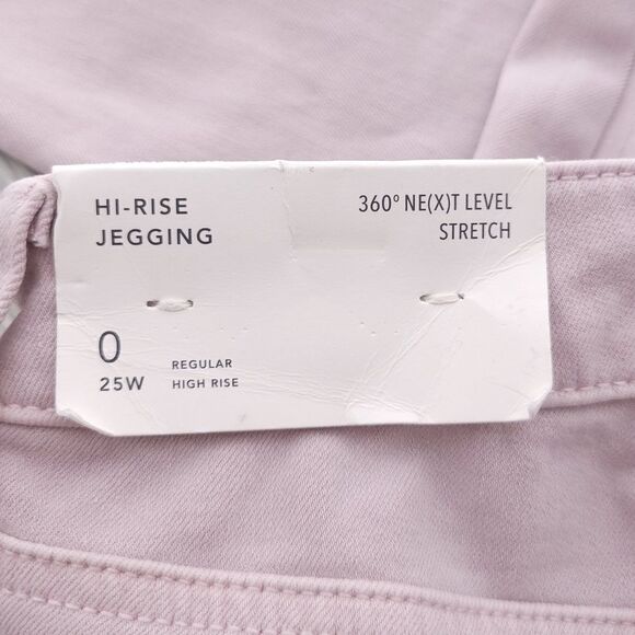 American Eagle Hi-Rise Jegging 360 Ne(x)t Level Stretch Distressed Jeans 0/25 - Picture 10 of 11